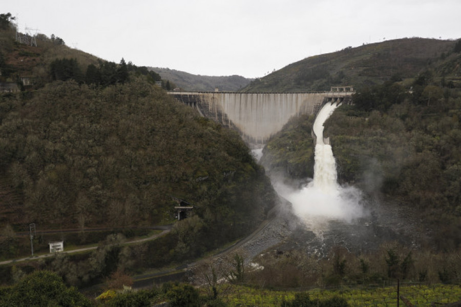 Galicia mantiene casi un 88% de agua en sus embalses y supera la media de la última década