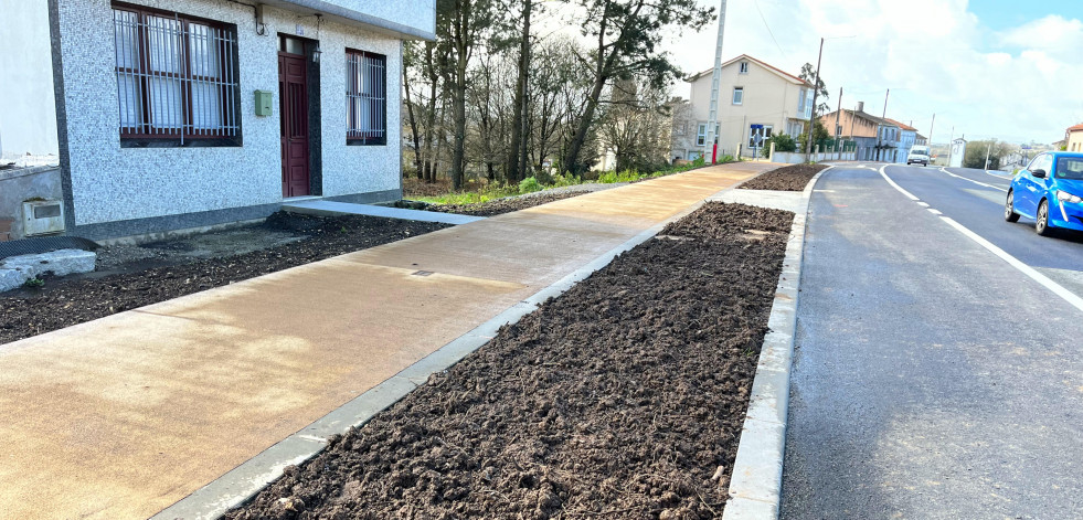 La Xunta da por terminadas las obras de la senda que une Proame con O Cancelo, en A Laracha