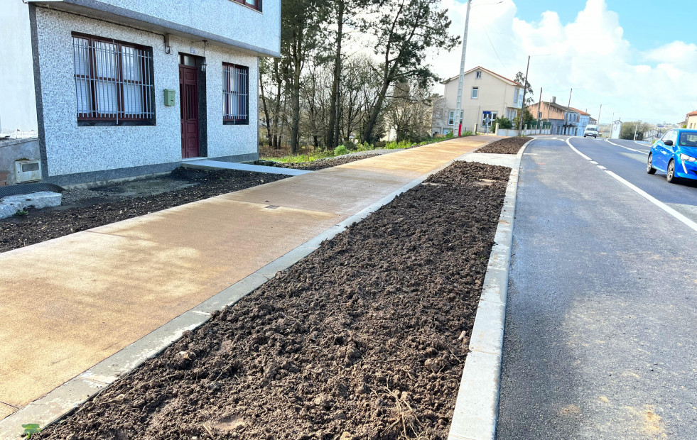 La Xunta da por terminadas las obras de la senda que une Proame con O Cancelo, en A Laracha