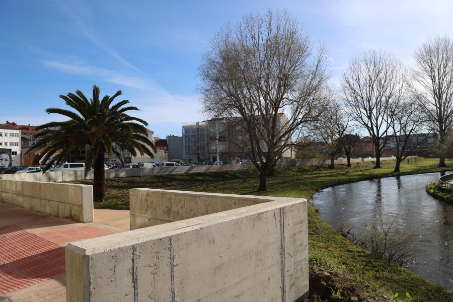 Las obras de Augas de Galicia cambian el paisaje del San Martiño carballés