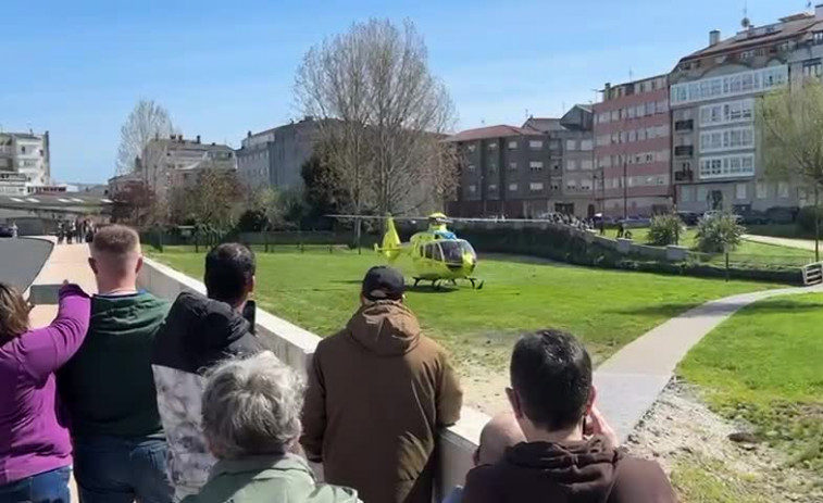 En estado muy grave un sacristán de Carballo tras sufrir un percance