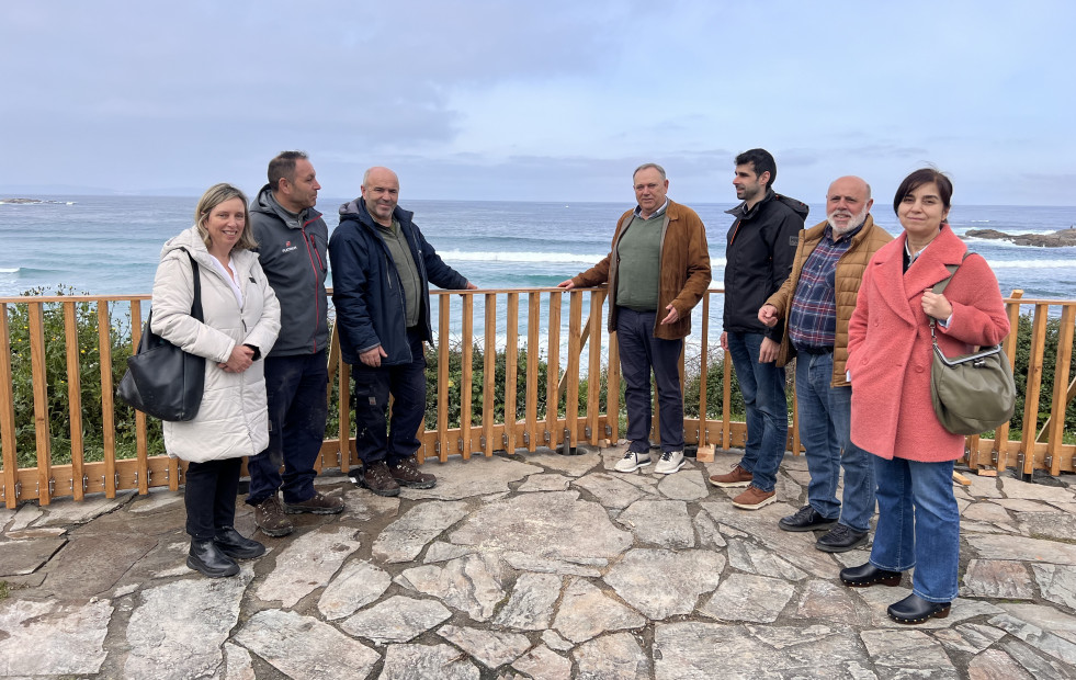 El CIS Madeira destaca la renovación de los elementos de seguridad en el paseo de Caión