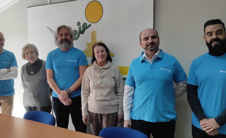 Caixabank apoya a Vieiro con un donativo de 5.000 euros