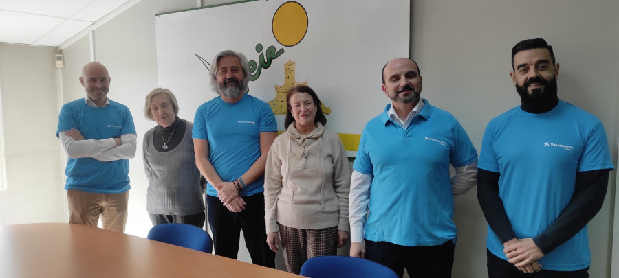Caixabank apoya a Vieiro con un donativo de 5.000 euros