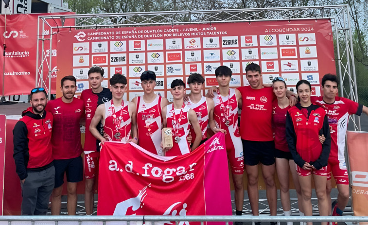 Los juveniles del Fogar, subcampeones de España
