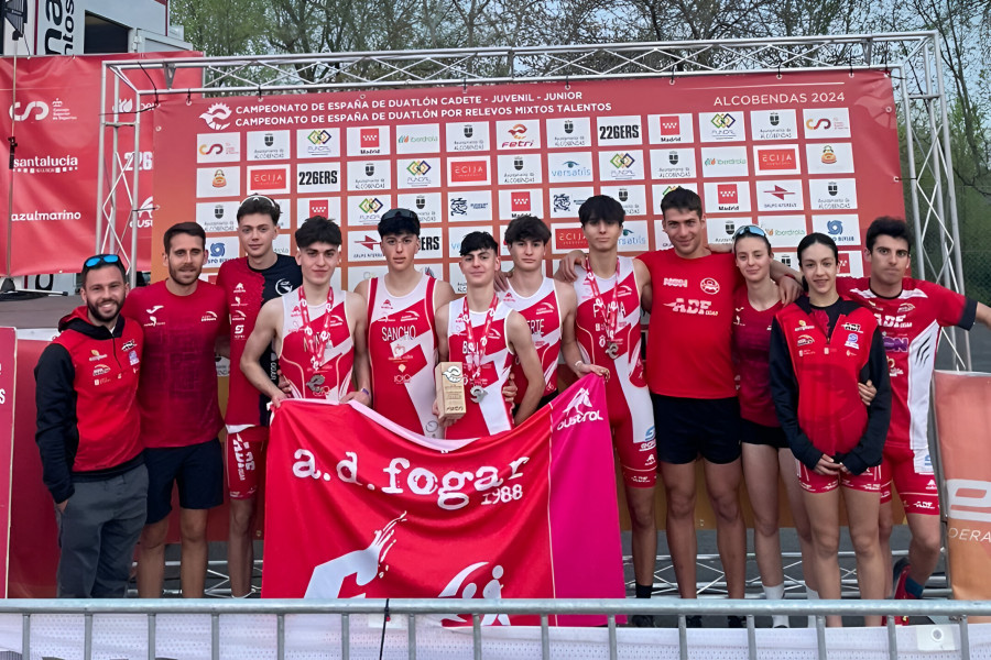 Los juveniles del Fogar, subcampeones de España