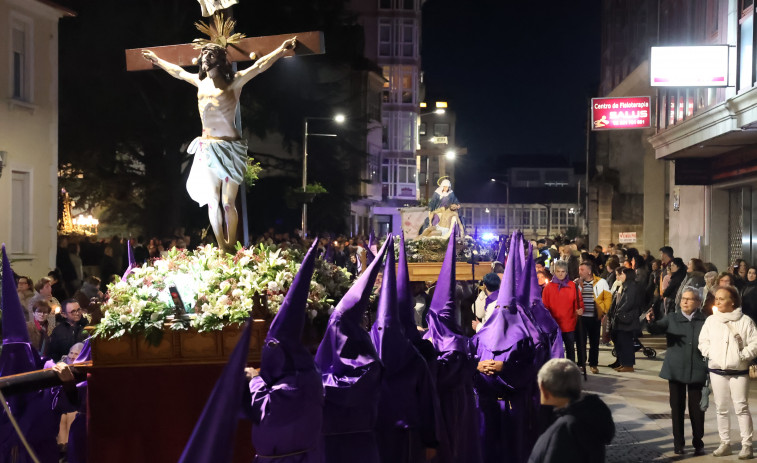 Procesión del Viernes Santo en Carballo