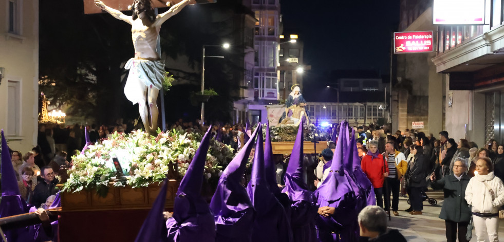 Procesión del Viernes Santo en Carballo