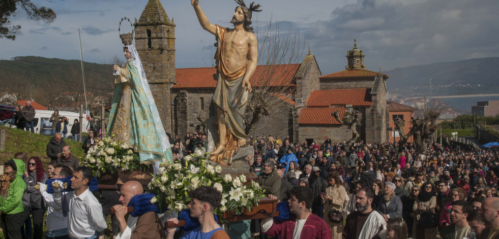 Domingo de Resurrección en Fisterra