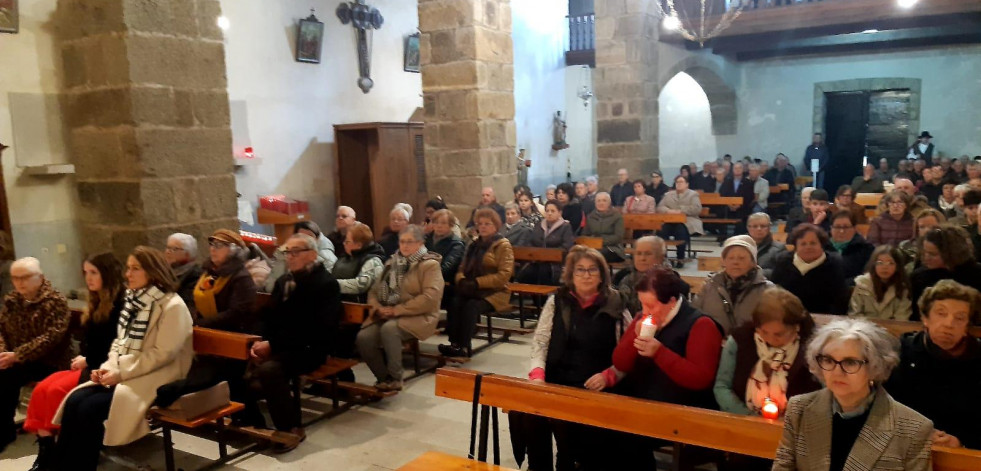 Soandres abre el calendario de festejos honrando a Santa Lucía