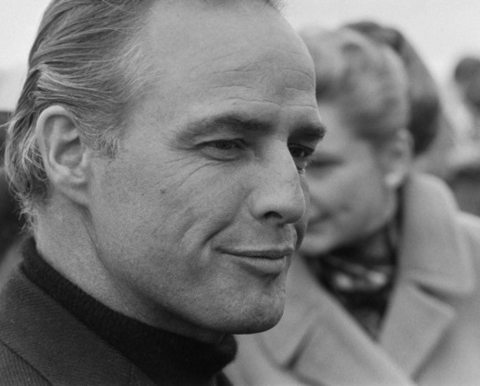 The actor Marlon Brando in Finland in 1967 JOKAURR2A B0017