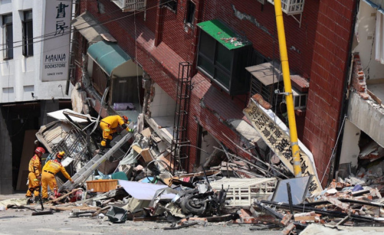 El mayor terremoto de Taiwán en los últimos 25 años deja al menos siete muertos y más de 700 heridos
