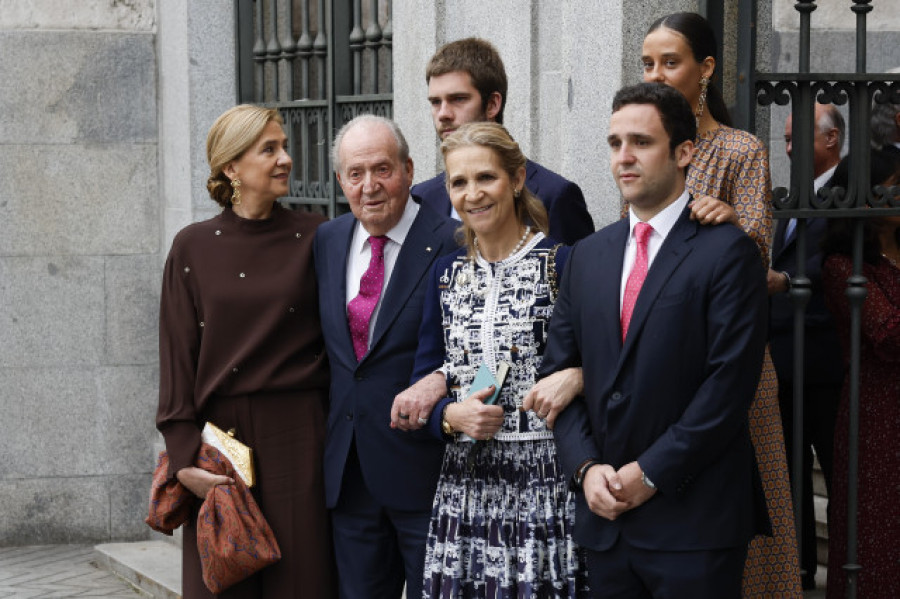 El rey emérito, uno de los protagonistas de la boda del alcalde de Madrid