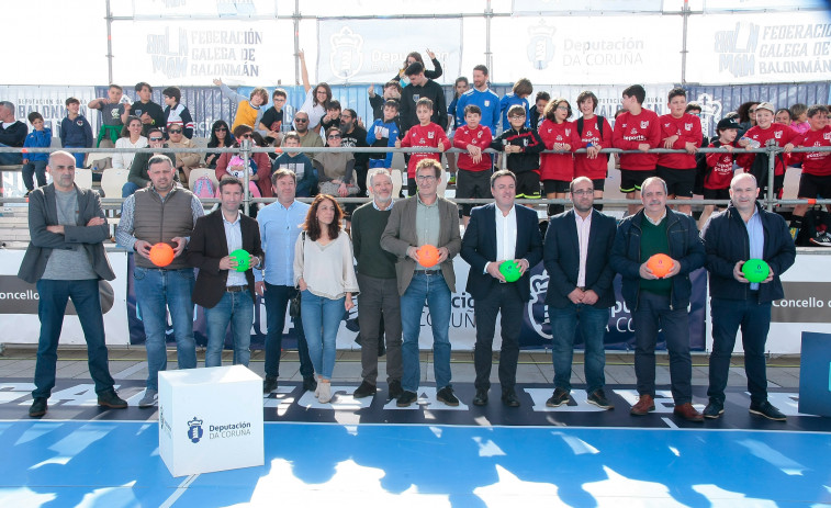 Zas, en la segunda edición de la Copa Deputación de Balonmán na Rúa