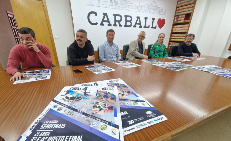 Mucho deporte y diversión en las dos “final four” del balonmano gallego en Carballo
