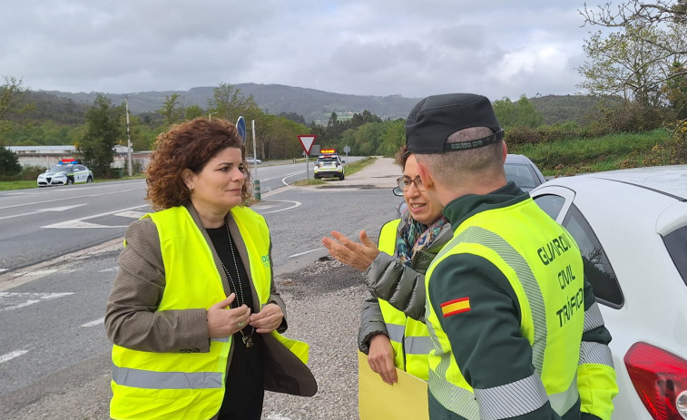 Tráfico llevará a cabo controles de velocidad hasta el día 21 en la Costa  da Morte