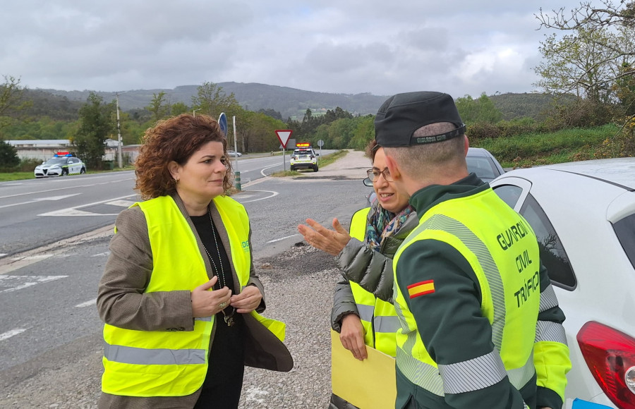 Tráfico llevará a cabo controles de velocidad hasta el día 21 en la Costa  da Morte