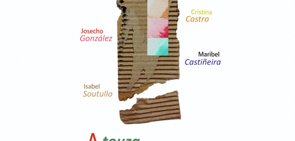 La exposición comunitaria “A touza dos artistas” residirá hasta el verano en el Dolmen de Dombate
