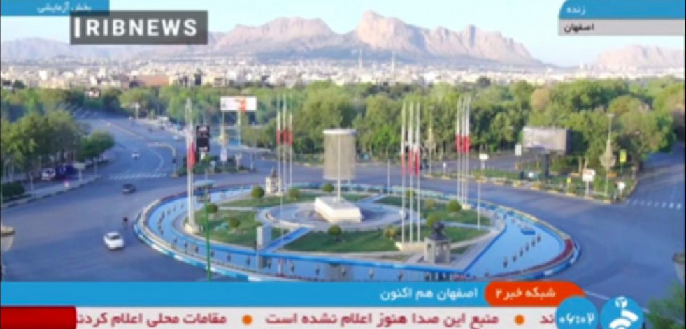 Irán sufre un ataque con drones tras la amenaza de respuesta de Israel