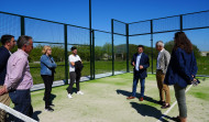 Laxe ya tiene pista de pádel y parque biosaludable
