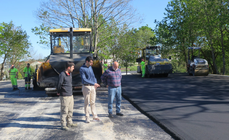 Avanza a buen ritmo la construcción de la nueva pista polideportiva de Paiosaco