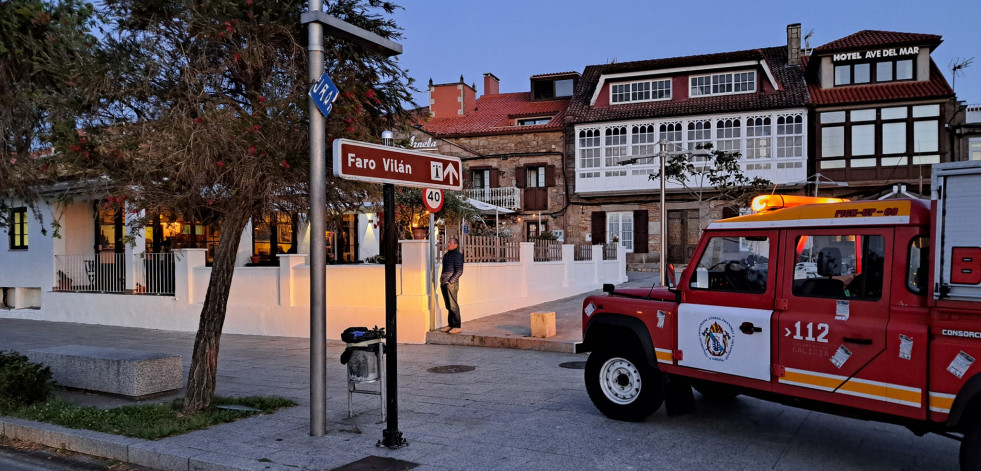 Un hotel de Camariñas sufre un incendio, posiblemente provocado