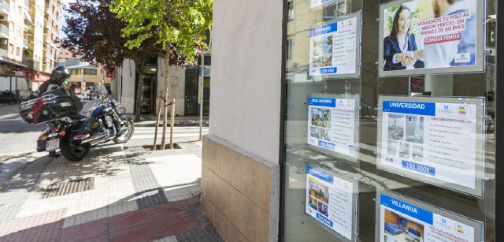 La compraventa de viviendas sube un 38% en Galicia