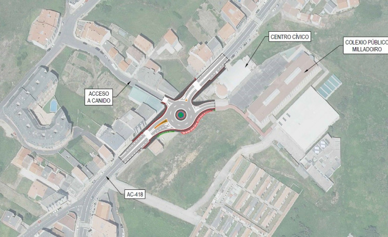 La Xunta aprueba el proyecto provisional para construir una glorieta en la entrada de Malpica