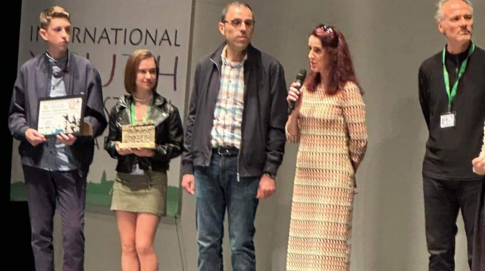 Un corto del IES de Baio gana un premio sobre igualdad en Plasencia