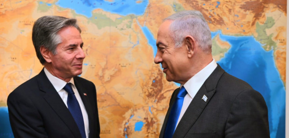 Netanyahu dice a Blinken que no aceptará un acuerdo con Hamás que incluya el fin de la guerra