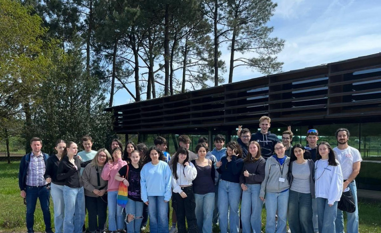 Un instituto alemán visita el IES Eduardo Pondal de Ponteceso dentro del programa Erasmus