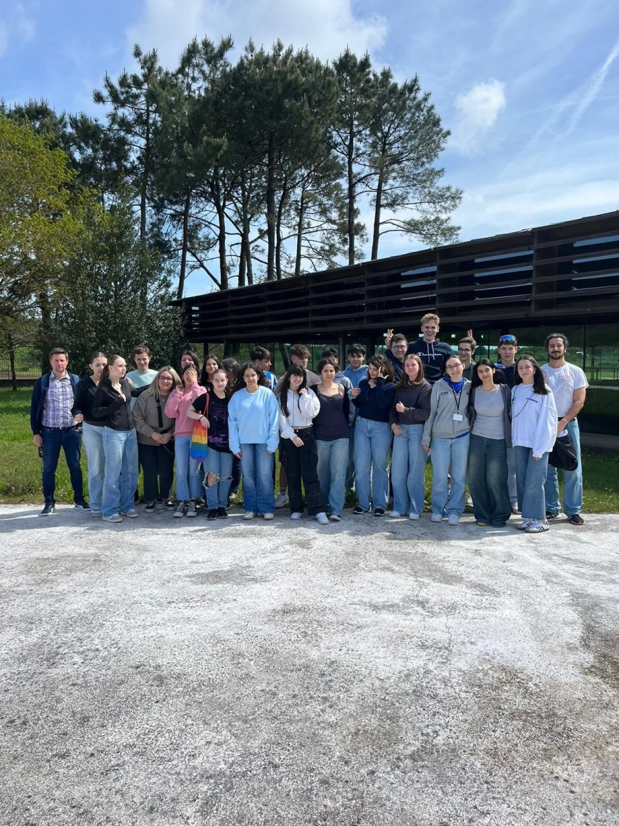 Un instituto alemán visita el IES Eduardo Pondal de Ponteceso dentro del programa Erasmus