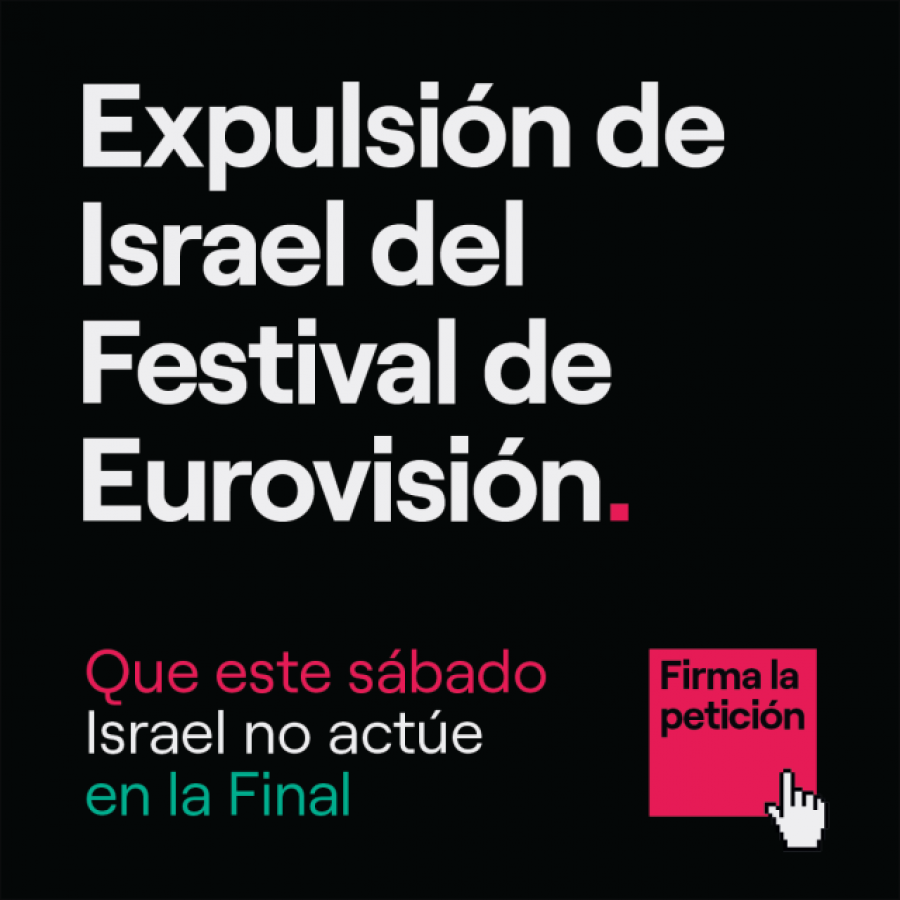 Sumar lanza una campaña en redes para impedir que Israel actúe en la final de Eurovisión