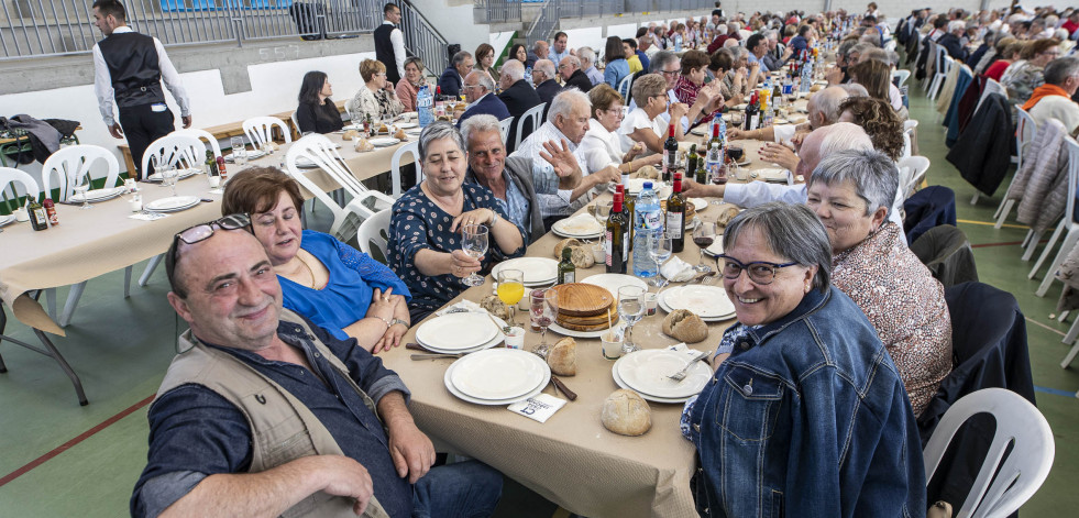 Homenaje a los mayores de A Laracha