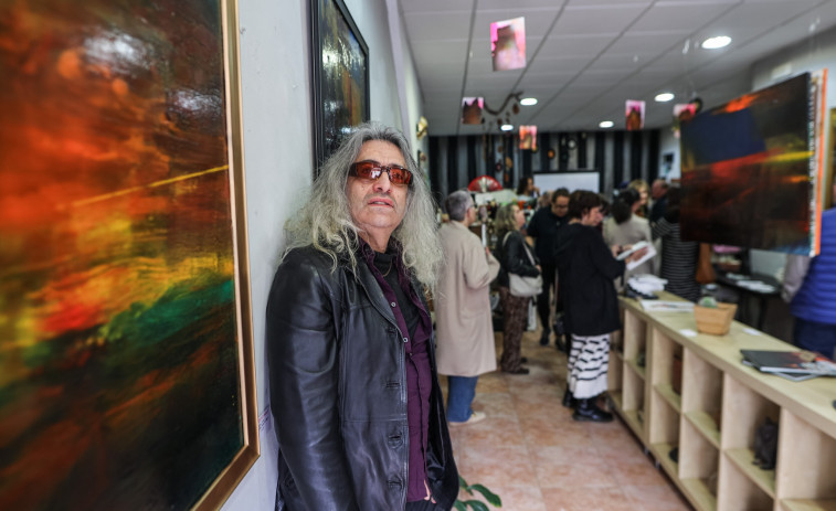 El pintor Jesús ArtÉxtasis expone en la galería Garabato
