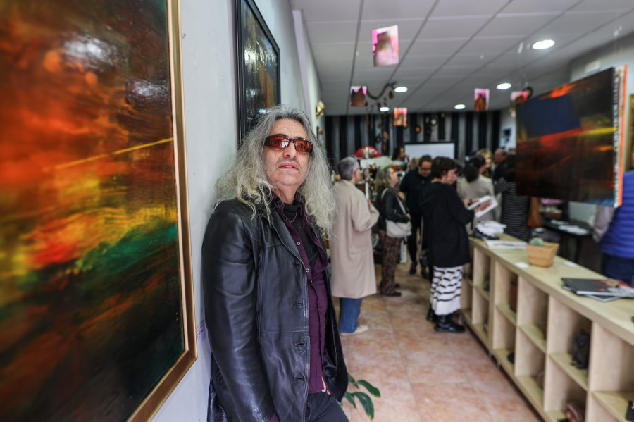 El pintor Jesús ArtÉxtasis expone en la galería Garabato