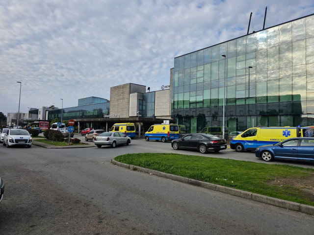 SantiagodeCompostela.ExteriordelHospitaldeSantiagoelCHUS