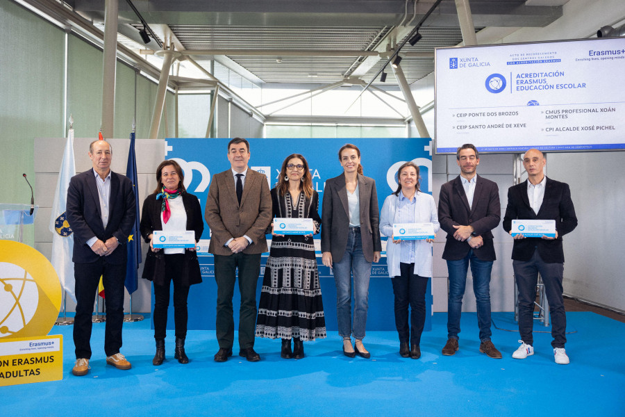 Reconocimiento a la labor de tres centros de la zona por la acreditación Erasmus+