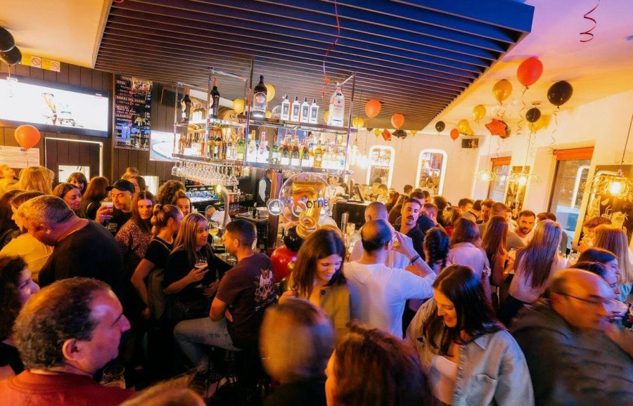 Séptimo aniversario de la cervecería “Korner” de Carballo
