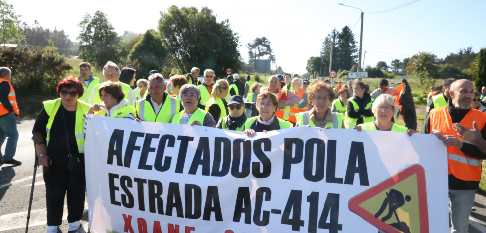 Reunión urgente en Cances para decidir sobre la propuesta de la Xunta a la obra de la AC-414