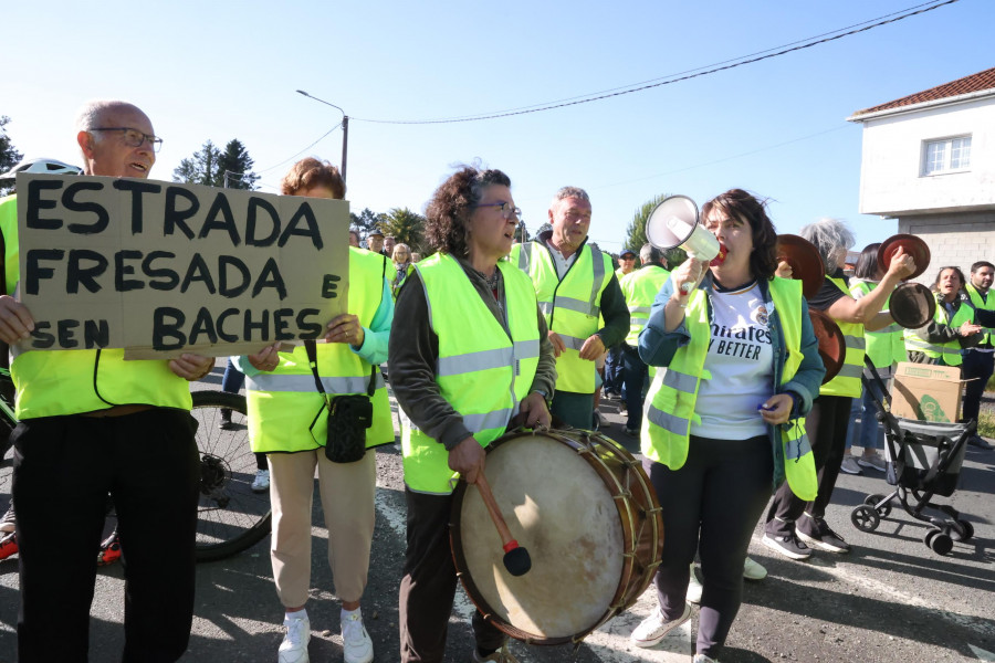 Los vecinos de Xoane y Cances advierten: “Non permitiremos as obras se non se fan en condicións”