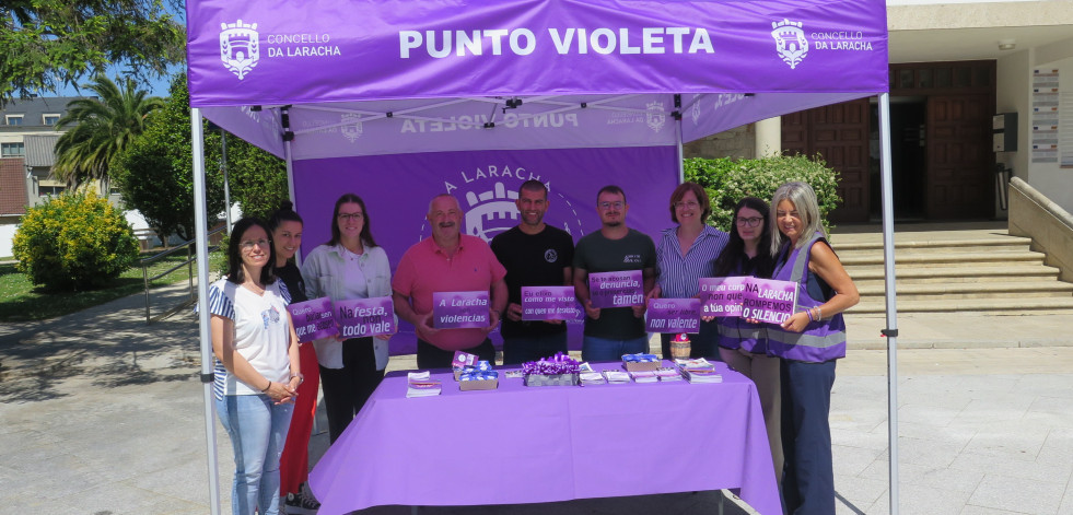 A Laracha instalará puntos violetas en los eventos de mayor afluencia
