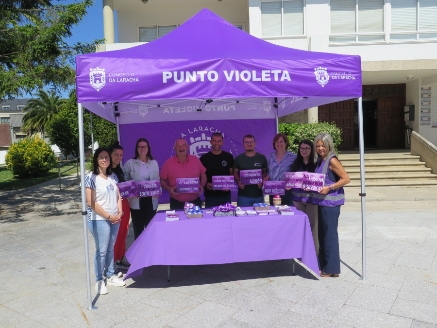 A Laracha instalará puntos violetas en los eventos de mayor afluencia