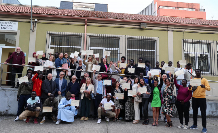 La parroquia carballesa cierra el curso con la entrega de los diplomas