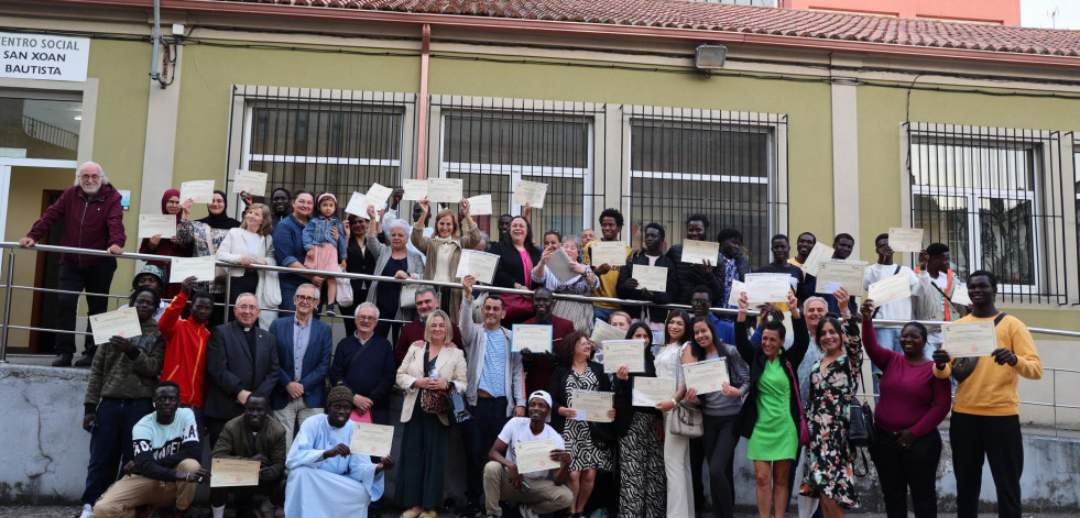 La parroquia carballesa cierra el curso con la entrega de los diplomas