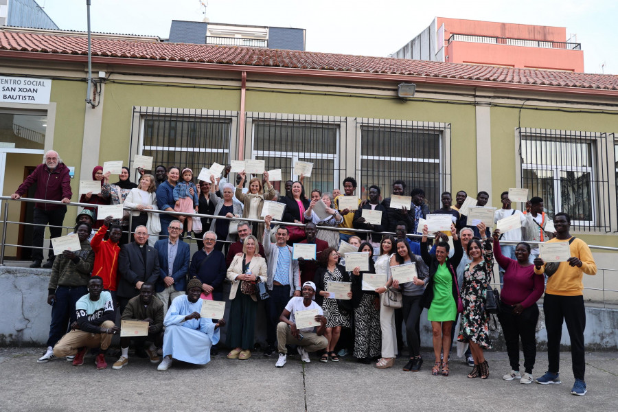 La parroquia carballesa cierra el curso con la entrega de los diplomas