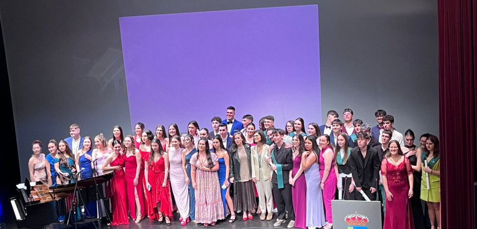 Graduaciones en el IES Terra de Soneira de Vimianzo
