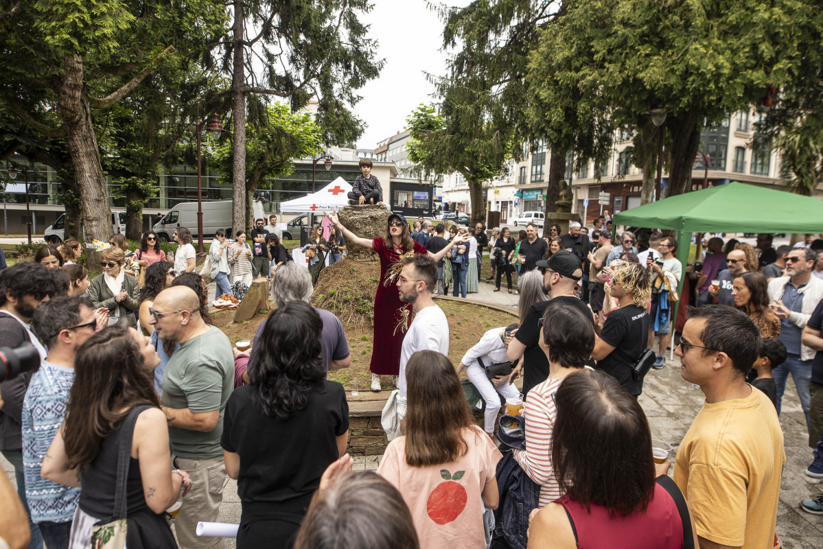 Sofia Comas, actuando por la mau00f1ana