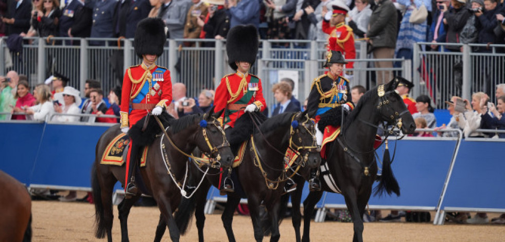 La princesa Ana, ingresada tras ser golpeada por un caballo