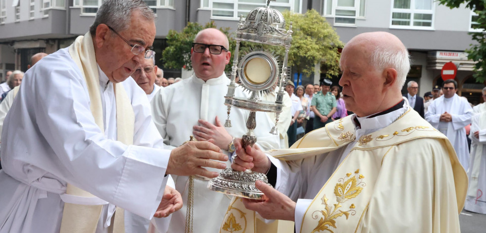 Procesión del Sacramento en Carballo